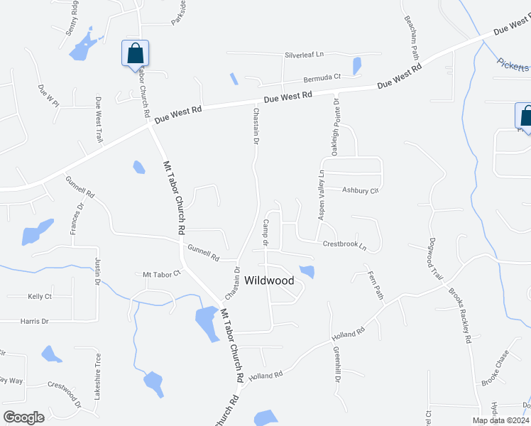 map of restaurants, bars, coffee shops, grocery stores, and more near 541 Camp dr in Dallas
