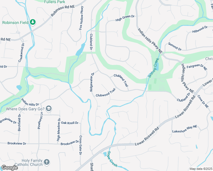 map of restaurants, bars, coffee shops, grocery stores, and more near 590 Clubwood Court in Marietta