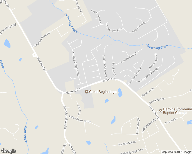 map of restaurants, bars, coffee shops, grocery stores, and more near 2490 Tack Hill Court in Dacula