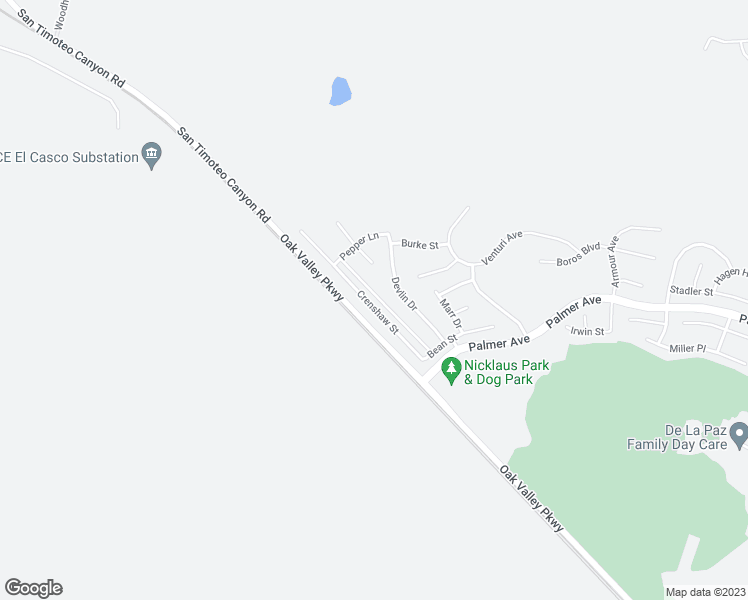 map of restaurants, bars, coffee shops, grocery stores, and more near 34378 Crenshaw Street in Beaumont