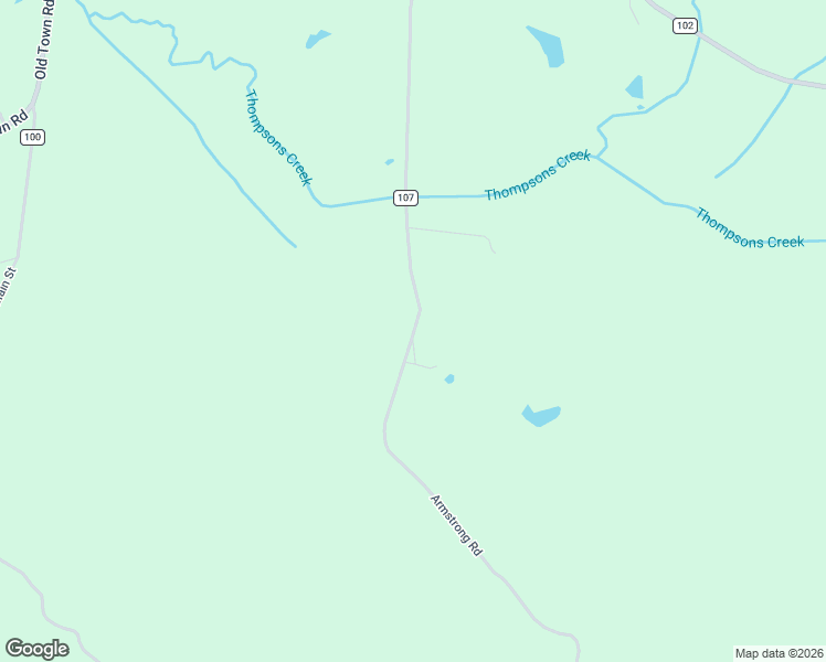 map of restaurants, bars, coffee shops, grocery stores, and more near 96 County Road 107 in Pittsboro