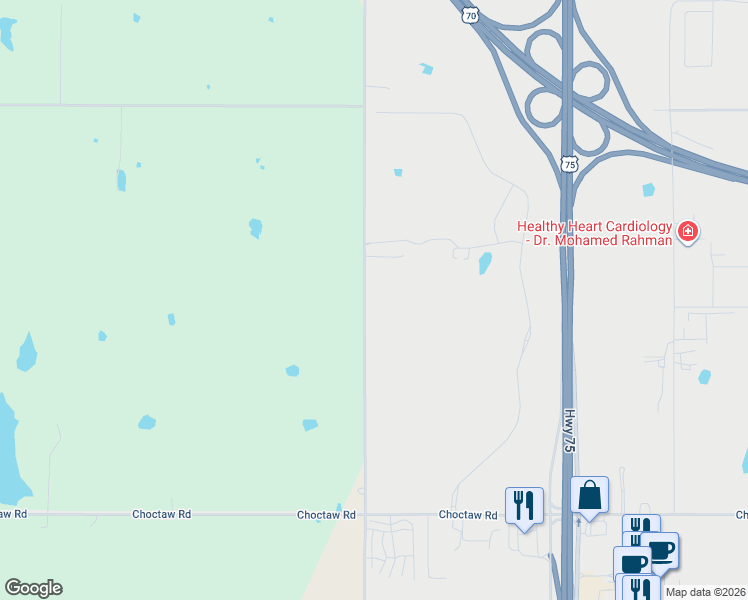 map of restaurants, bars, coffee shops, grocery stores, and more near 972 Cale Switch Road in Calera