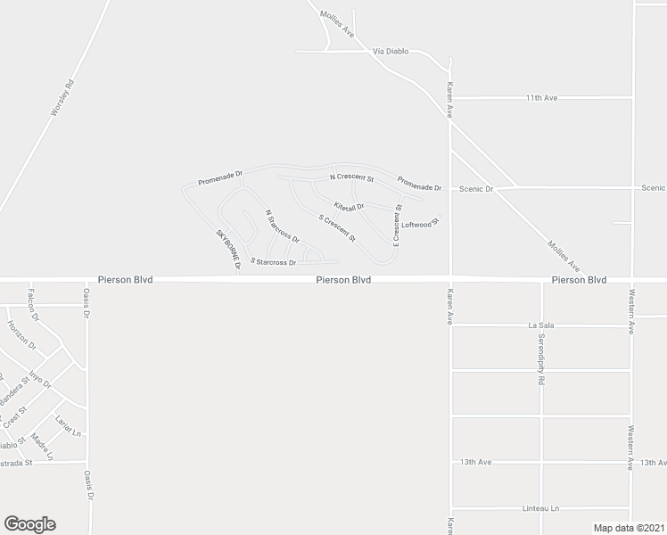 map of restaurants, bars, coffee shops, grocery stores, and more near 62679 South Starcross Drive in Desert Hot Springs
