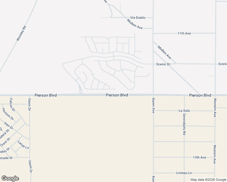 map of restaurants, bars, coffee shops, grocery stores, and more near 62679 South Starcross Drive in Desert Hot Springs