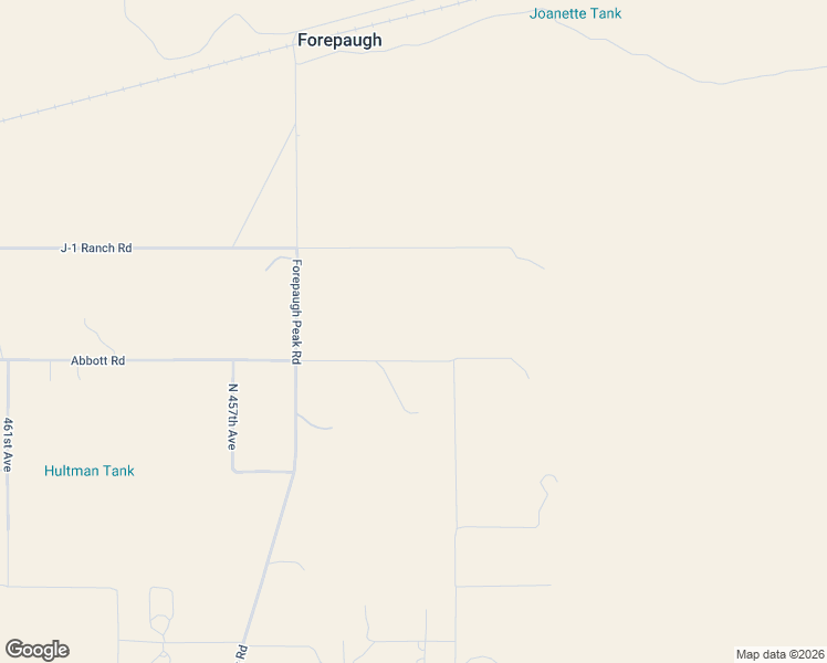 map of restaurants, bars, coffee shops, grocery stores, and more near 45421 Abbott Road in Wickenburg