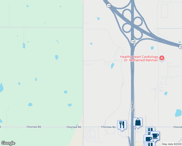 map of restaurants, bars, coffee shops, grocery stores, and more near 972 Cale Switch Road in Calera