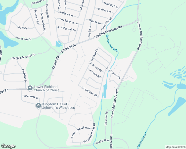 map of restaurants, bars, coffee shops, grocery stores, and more near 129 Pear Tree Circle in Hopkins