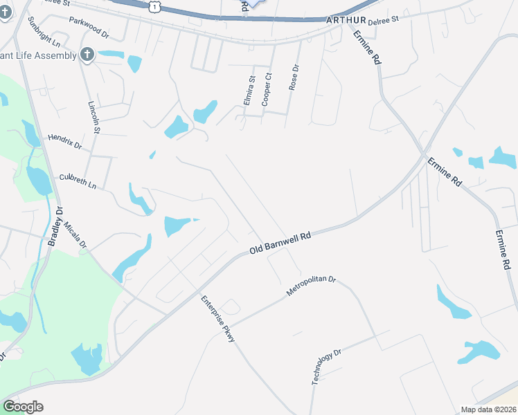 map of restaurants, bars, coffee shops, grocery stores, and more near 1019 Lynn Drive in West Columbia