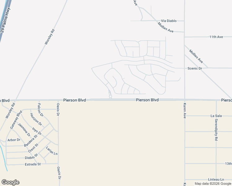 map of restaurants, bars, coffee shops, grocery stores, and more near 62463 South Starcross Drive in Desert Hot Springs