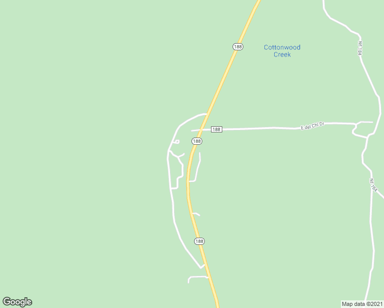 map of restaurants, bars, coffee shops, grocery stores, and more near Arizona 188 in Payson