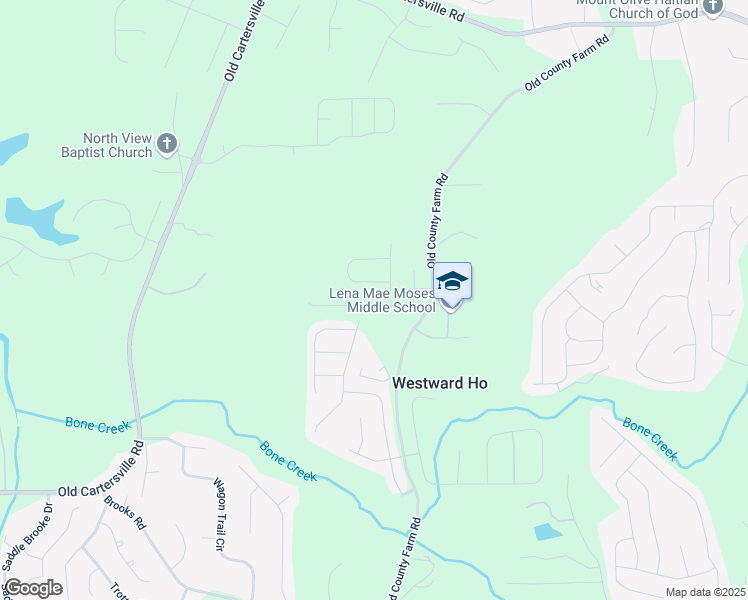 map of restaurants, bars, coffee shops, grocery stores, and more near 919 Old County Farm Road in Dallas