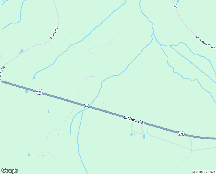 map of restaurants, bars, coffee shops, grocery stores, and more near 7430 U.S. 278 in Piedmont