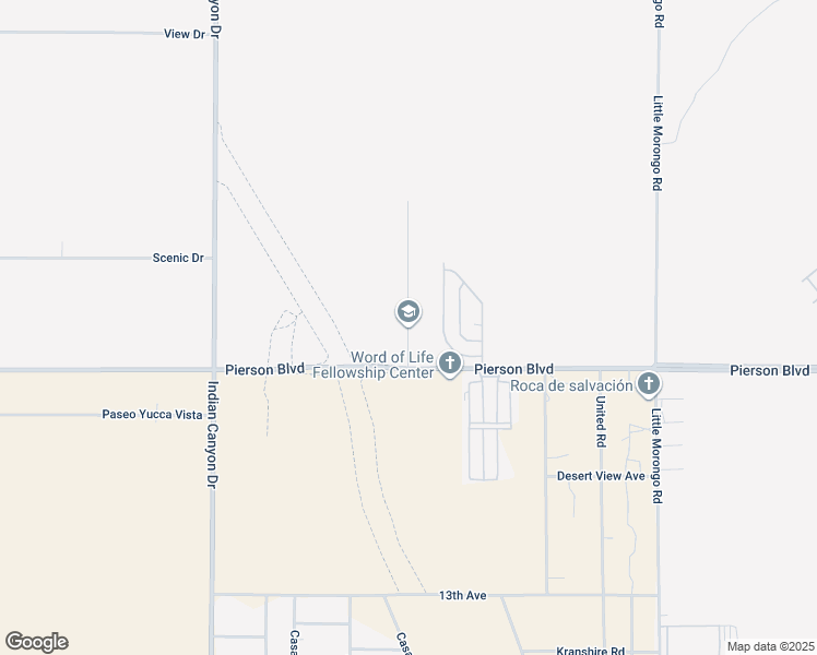 map of restaurants, bars, coffee shops, grocery stores, and more near in Desert Hot Springs