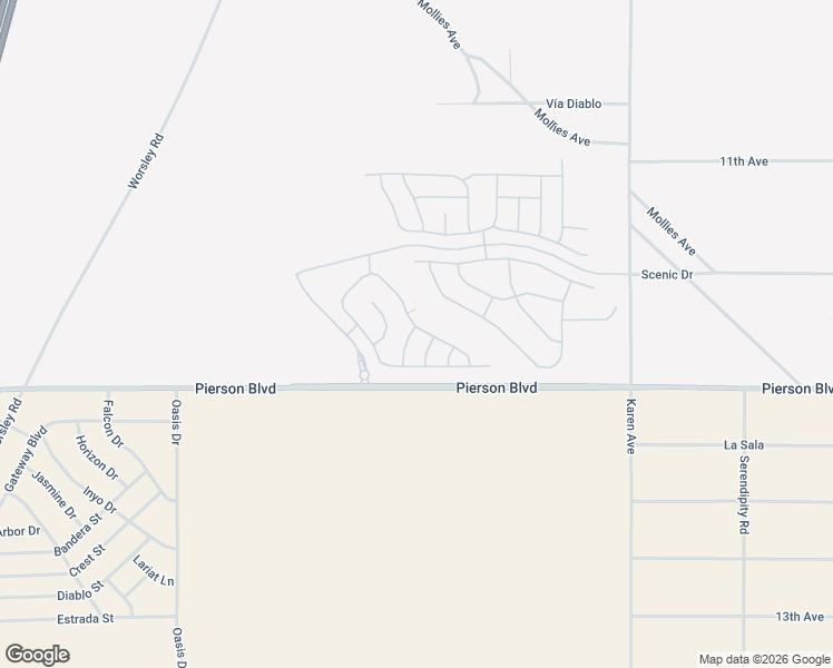 map of restaurants, bars, coffee shops, grocery stores, and more near 11772 Skylark Street in Desert Hot Springs