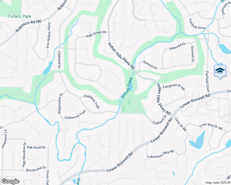 map of restaurants, bars, coffee shops, grocery stores, and more near 3881 Valley Green Drive in Marietta