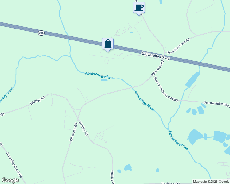 map of restaurants, bars, coffee shops, grocery stores, and more near 1680 Kilcrease Road in Bethlehem