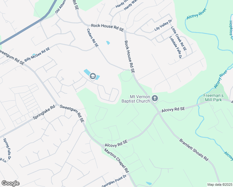 map of restaurants, bars, coffee shops, grocery stores, and more near 554 Lance View Lane in Lawrenceville