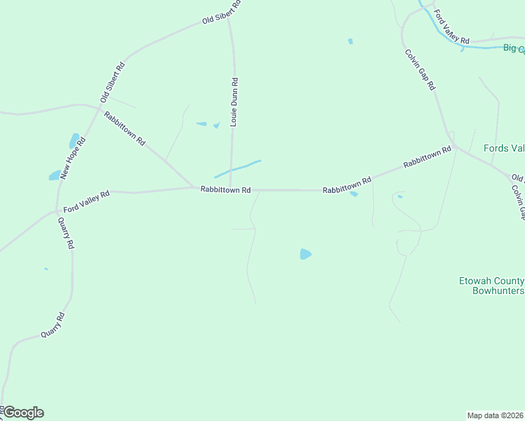 map of restaurants, bars, coffee shops, grocery stores, and more near 1816 Rabbittown Road in Gadsden