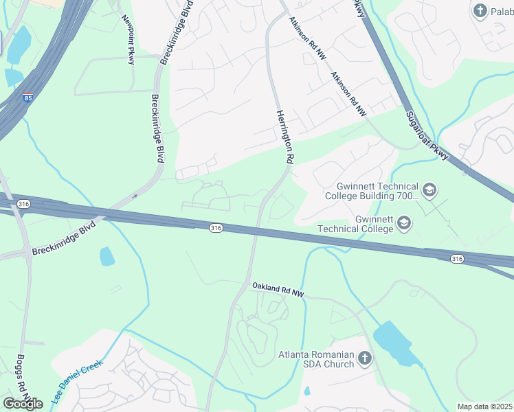 map of restaurants, bars, coffee shops, grocery stores, and more near in Lawrenceville