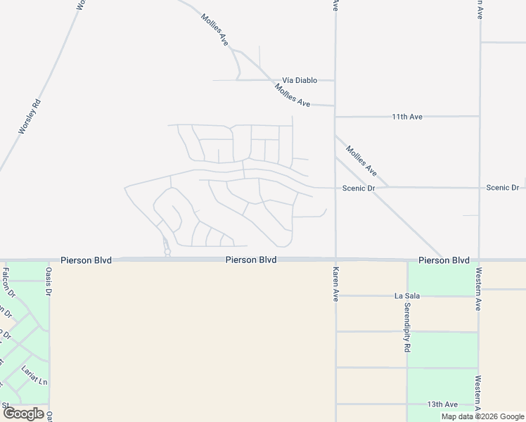 map of restaurants, bars, coffee shops, grocery stores, and more near 62759 Kitekail Drive in Desert Hot Springs