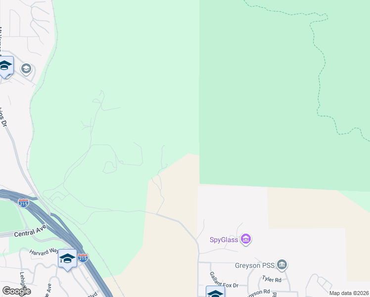 map of restaurants, bars, coffee shops, grocery stores, and more near 10811 Pettegrew Road in Riverside