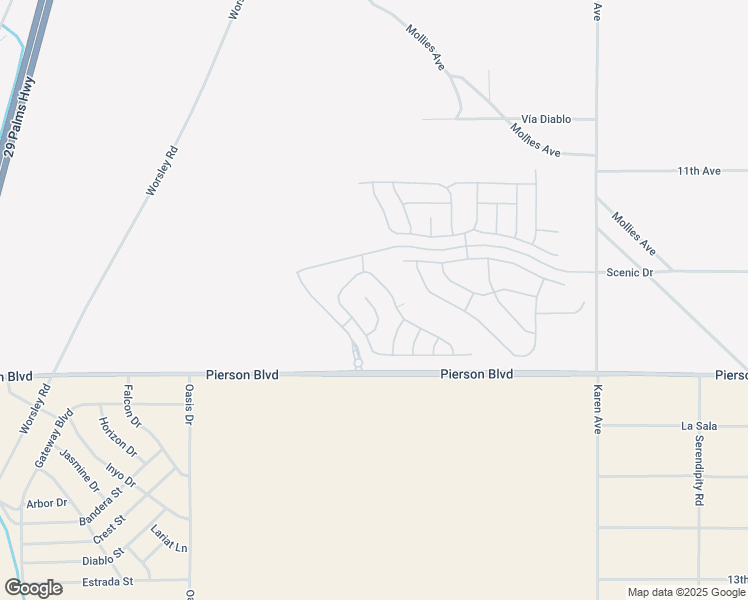 map of restaurants, bars, coffee shops, grocery stores, and more near 11648 Evening Sky Drive in Desert Hot Springs