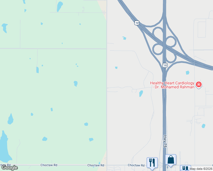map of restaurants, bars, coffee shops, grocery stores, and more near 1142 Cale Switch Road in Calera