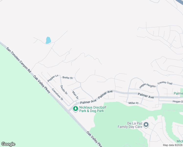 map of restaurants, bars, coffee shops, grocery stores, and more near 34518 Venturi Avenue in Beaumont