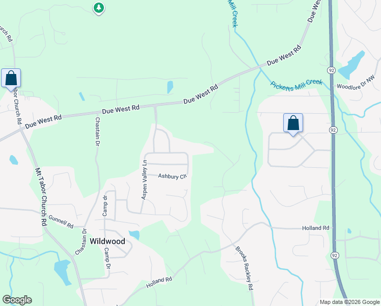 map of restaurants, bars, coffee shops, grocery stores, and more near 163 Ashbury Circle in Dallas