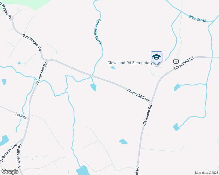 map of restaurants, bars, coffee shops, grocery stores, and more near 890 Fowler Mill Road in Bogart