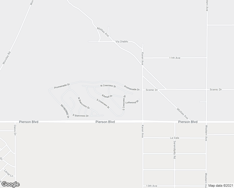 map of restaurants, bars, coffee shops, grocery stores, and more near 62759 Kitekail Drive in Desert Hot Springs