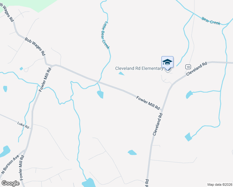 map of restaurants, bars, coffee shops, grocery stores, and more near 890 Fowler Mill Rd in Bogart