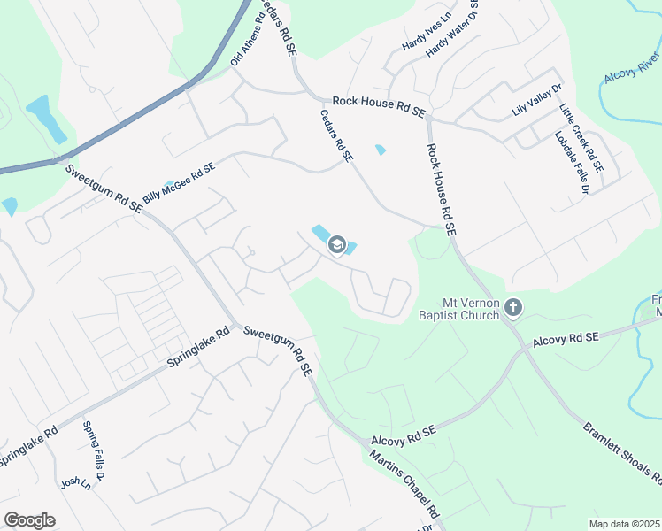 map of restaurants, bars, coffee shops, grocery stores, and more near 343 Gail Pond Drive in Lawrenceville