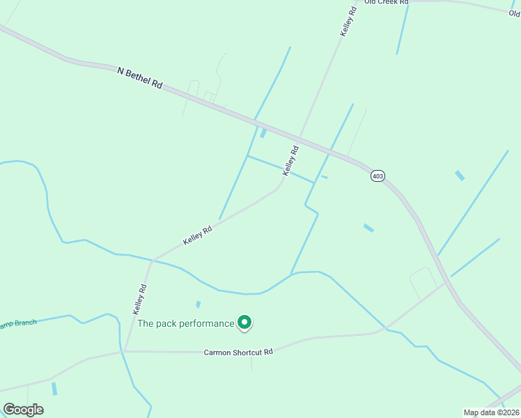 map of restaurants, bars, coffee shops, grocery stores, and more near 1403 Kelley Road in Olanta