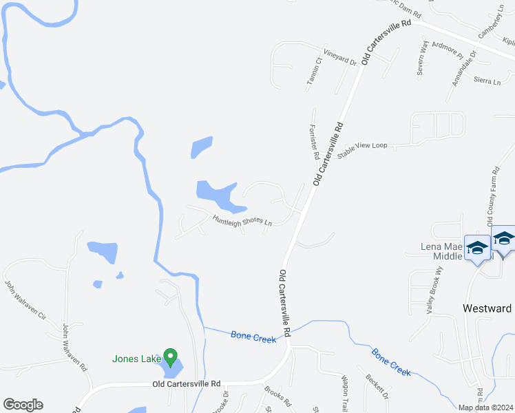 map of restaurants, bars, coffee shops, grocery stores, and more near 158 Huntleigh Shores Lane in Dallas