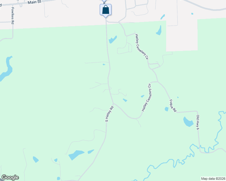 map of restaurants, bars, coffee shops, grocery stores, and more near 60110-60116 Hatley Rd S in Amory