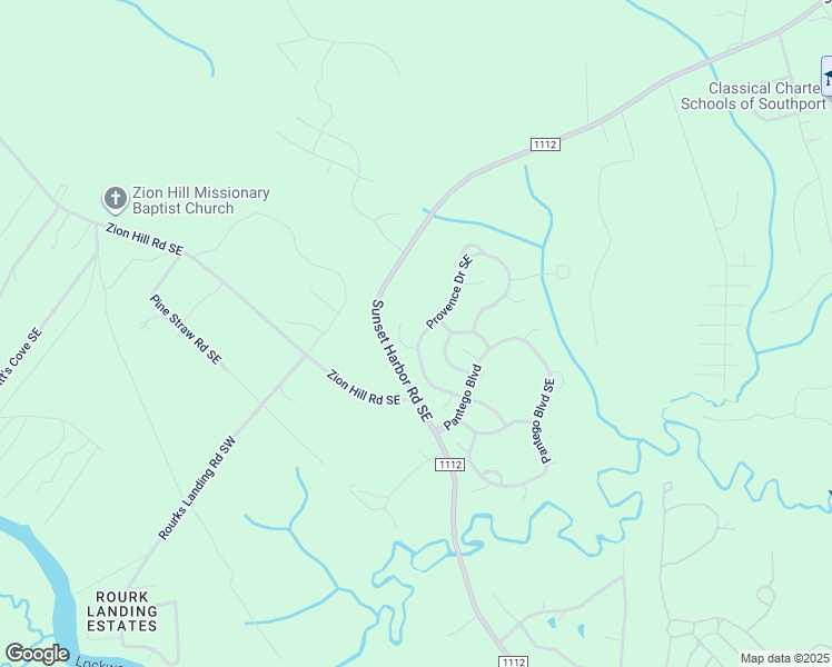 map of restaurants, bars, coffee shops, grocery stores, and more near 2525 Provence Drive Southeast in Bolivia