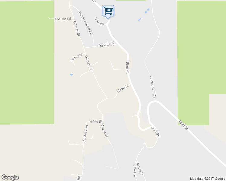 map of restaurants, bars, coffee shops, grocery stores, and more near 43480 Mesa Street in Banning