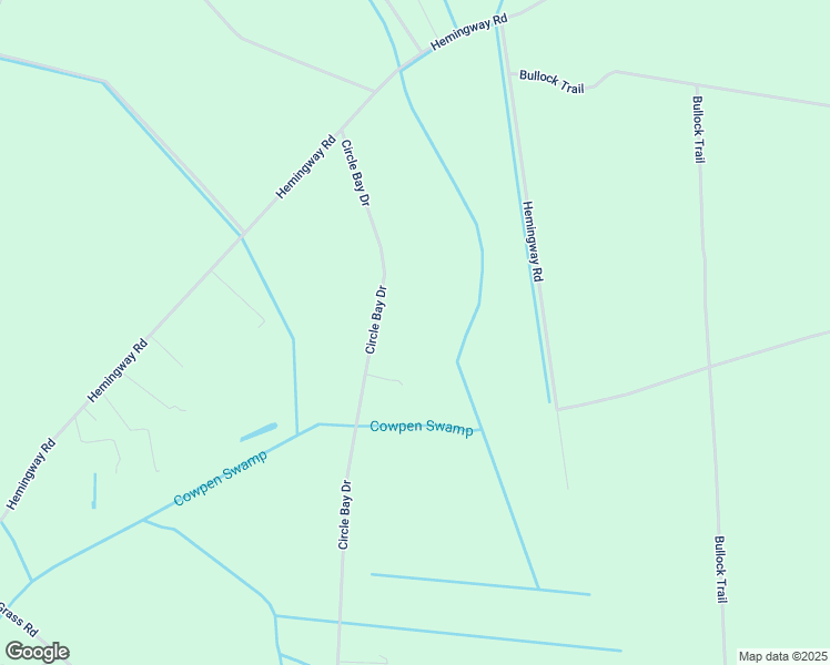 map of restaurants, bars, coffee shops, grocery stores, and more near 1601 Circle Bay Drive in Loris
