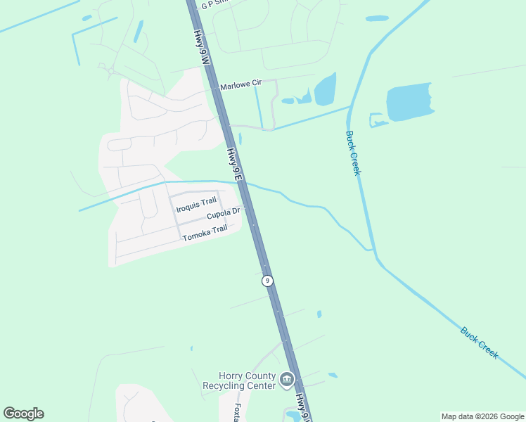map of restaurants, bars, coffee shops, grocery stores, and more near 1190 Highway 9 East in Longs