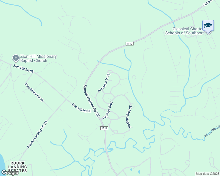 map of restaurants, bars, coffee shops, grocery stores, and more near 2642 Provence Drive Southeast in Bolivia