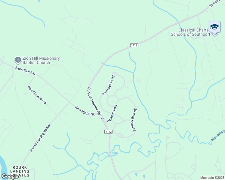 map of restaurants, bars, coffee shops, grocery stores, and more near 2640 Provence Drive Southeast in Bolivia