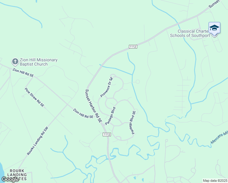 map of restaurants, bars, coffee shops, grocery stores, and more near 2640 Provence Drive Southeast in Bolivia