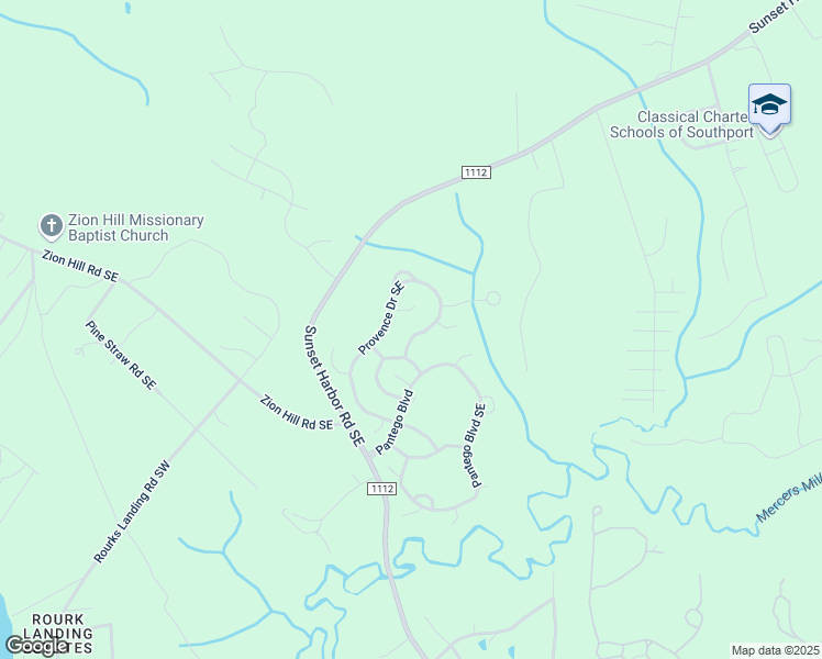 map of restaurants, bars, coffee shops, grocery stores, and more near 2638 Sunset Harbor Road Southeast in Bolivia