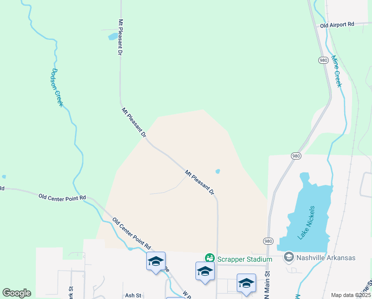 map of restaurants, bars, coffee shops, grocery stores, and more near 1510 Mount Pleasant Drive in Nashville