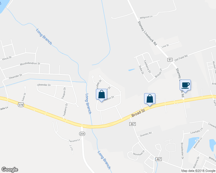 map of restaurants, bars, coffee shops, grocery stores, and more near 3349 Prescot Drive in Sumter