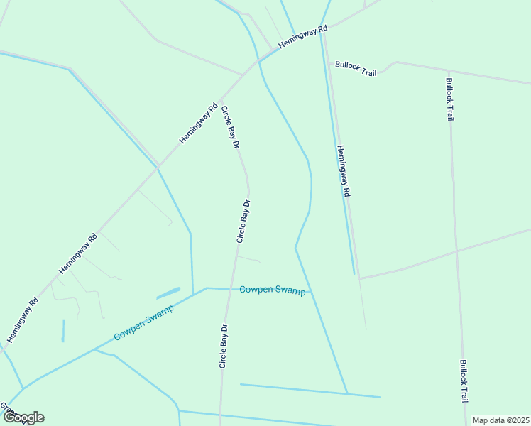 map of restaurants, bars, coffee shops, grocery stores, and more near 1601 Circle Bay Drive in Loris