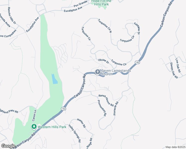 map of restaurants, bars, coffee shops, grocery stores, and more near 2111 Carbon Canyon Road in Chino Hills