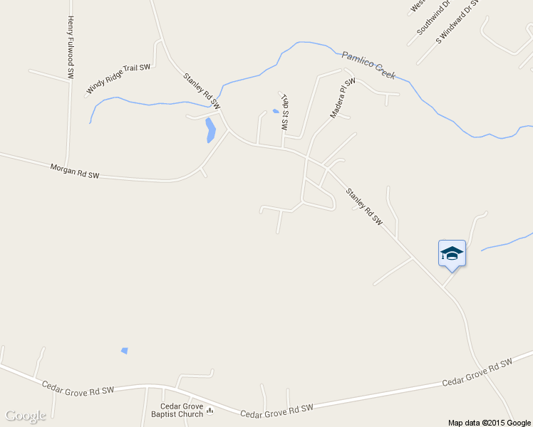 map of restaurants, bars, coffee shops, grocery stores, and more near 1085 Salt Pine Road Southwest in Brunswick County