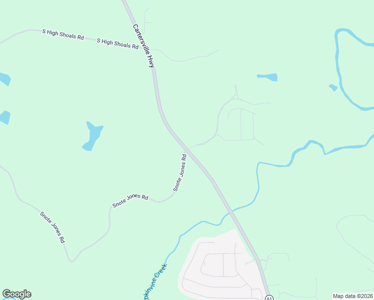 map of restaurants, bars, coffee shops, grocery stores, and more near 1896 Cartersville Highway in Dallas